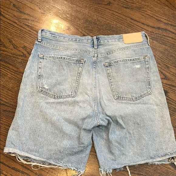 Everlane The Cheeky Long Short Light wash denim Size 28 - Picture 6 of 8